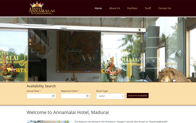 Hotel Annamalai International Madurai